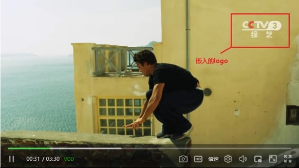 Logo settings effect example